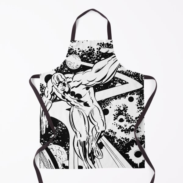 Item preview, Silver Surfer Black White Art designed and sold by arfabasoko.