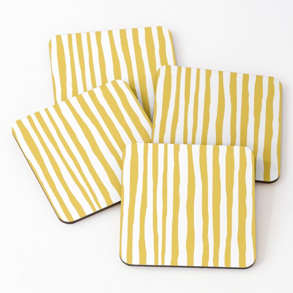 Item preview, Vertical Stripes Yellow and White designed and sold by tonymagnerart.