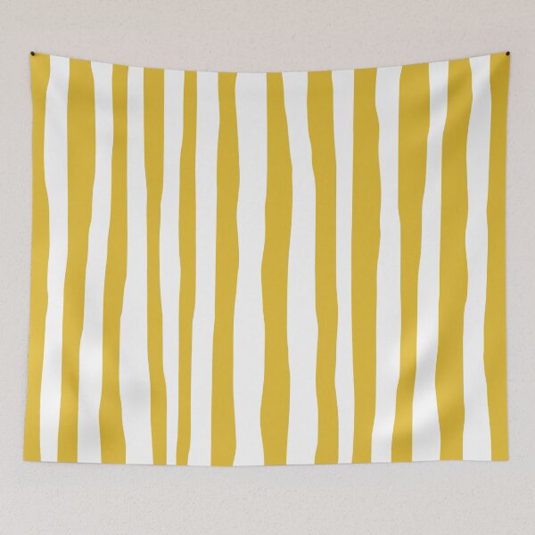 Item preview, Vertical Stripes Yellow and White designed and sold by tonymagnerart.