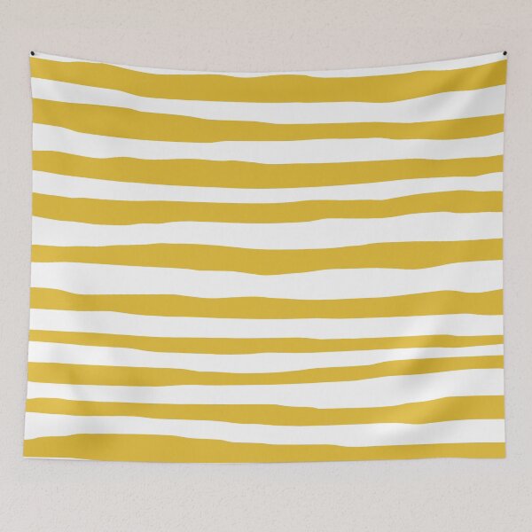 Item preview, Horizontal Stripes Yellow and White designed and sold by tonymagnerart.