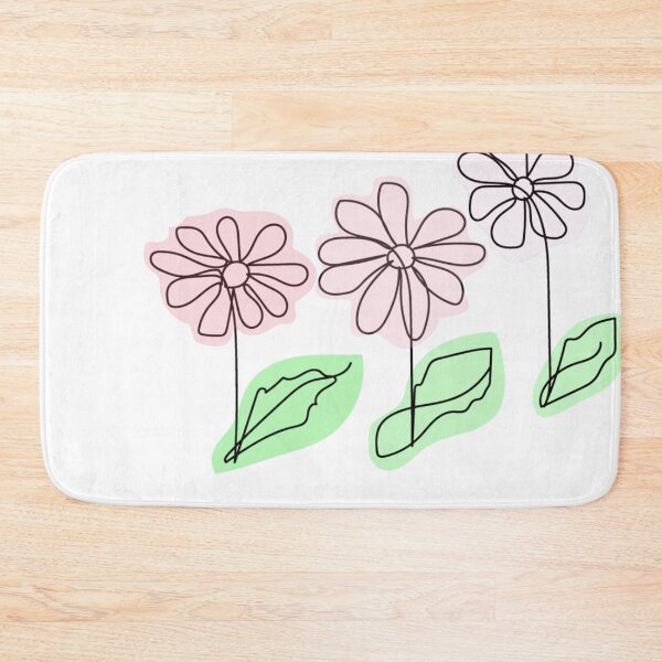 Item preview, line art flowers and leaves designed and sold by Nature  Nblossom.