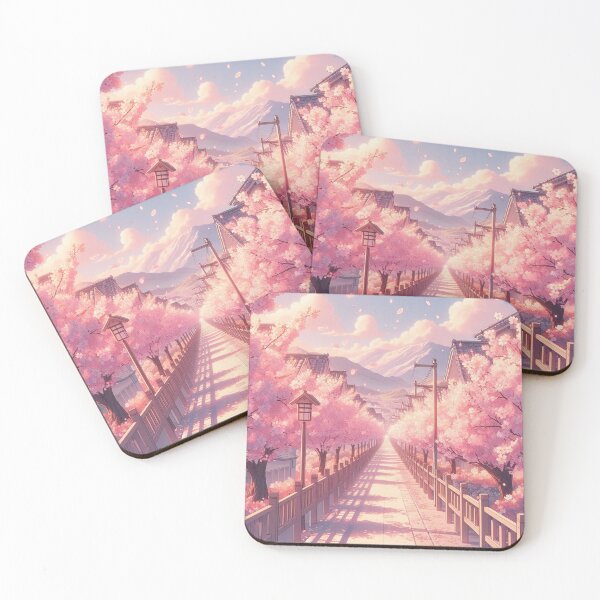 Item preview, Pink road designed and sold by Anime-art-JP.
