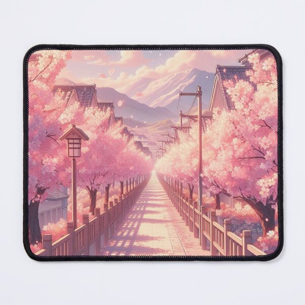 Item preview, Pink road designed and sold by Anime-art-JP.