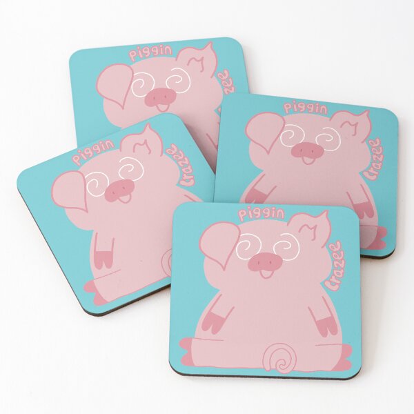 Item preview, Pigs with attitude: Piggin Crazee designed and sold by Catphonesoup.