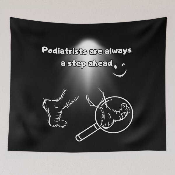 Item preview, Podiatrists funny text for podiatrist or podiatry students designed and sold by Mikusia.