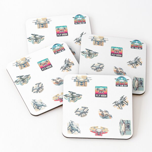 Item preview, TechArt: Artistic Drone Stickers designed and sold by DDDesigns24.
