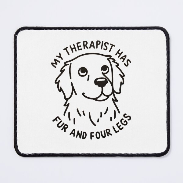 Item preview, Furry Therapist - Golden Retriever Gift designed and sold by UmbrellaStudio1.