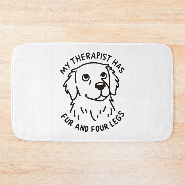 Item preview, Furry Therapist - Golden Retriever Gift designed and sold by UmbrellaStudio1.