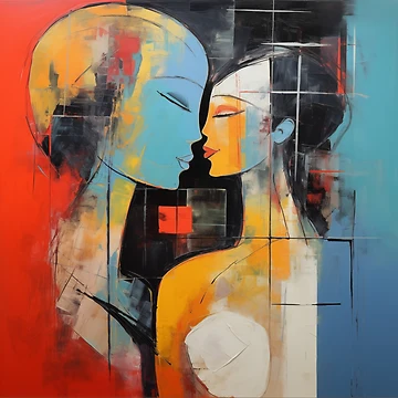 Artwork thumbnail, Abstract Couple by Rtymer