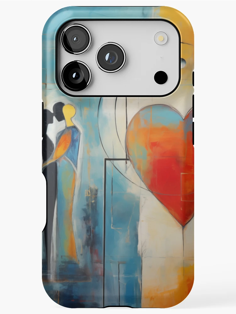 Thumbnail 1 of 4, iPhone Case, Abstract Couple designed and sold by Rtymer.