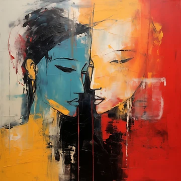 Artwork thumbnail, Abstract Couple by Rtymer