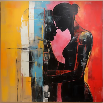 Artwork thumbnail, Abstract Couple by Rtymer