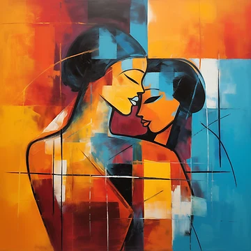 Artwork thumbnail, Abstract Couple by Rtymer