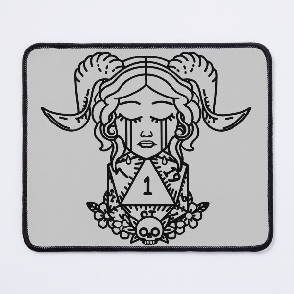 Item preview, Dice Roll Unlucky Natural 1 "I guess I'll Just Die" designed and sold by deldigital270.