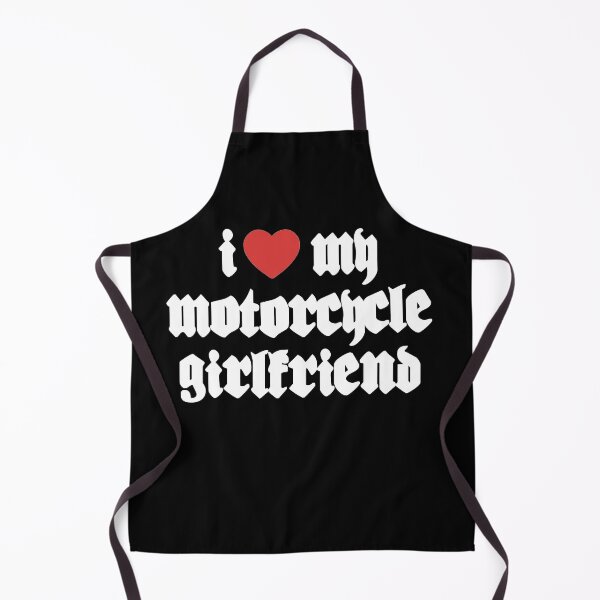 Item preview, I ❤️ My Motorcycle Girlfriend designed and sold by GraveDigHer.