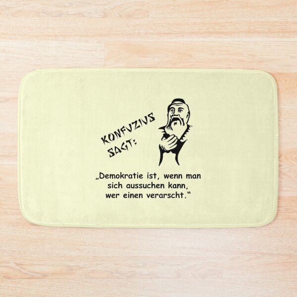 Item preview, Confucius says: Democracy is designed and sold by ARTmanhART.
