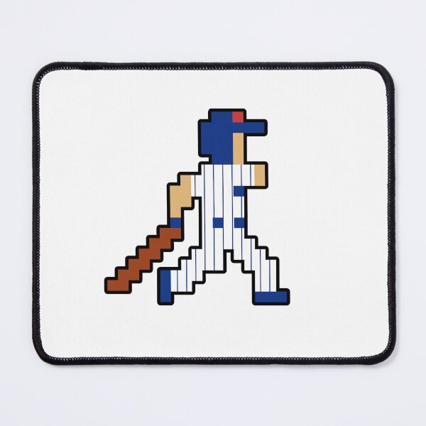 Item preview, 8-Bit Chicago Retro Pixel Baseball Player designed and sold by Bo-Bros-Tees.