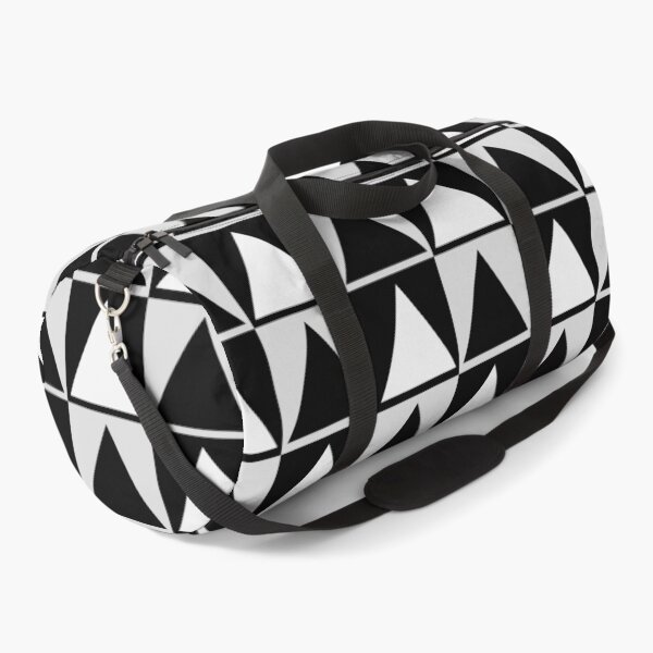 Item preview, Checkered Black White Triangle Pattern designed and sold by PatternTitan.