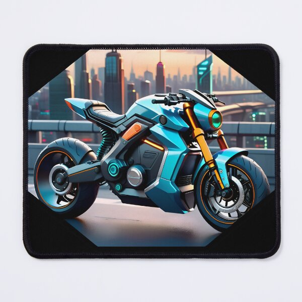 Item preview, Futuristic Fun The Electric Motorcycle Adventure designed and sold by TheArtOfPat.