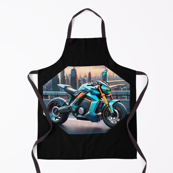 Item preview, Futuristic Fun The Electric Motorcycle Adventure designed and sold by TheArtOfPat.