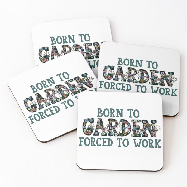 Item preview, Born to Garden Forced to Work Vibrant Graphic, Graphic Design for Garden Enthusiast  designed and sold by KT1981.