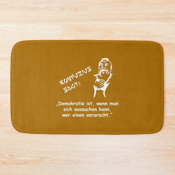 Item preview, Confucius says: Democracy is ... designed and sold by ARTmanhART.