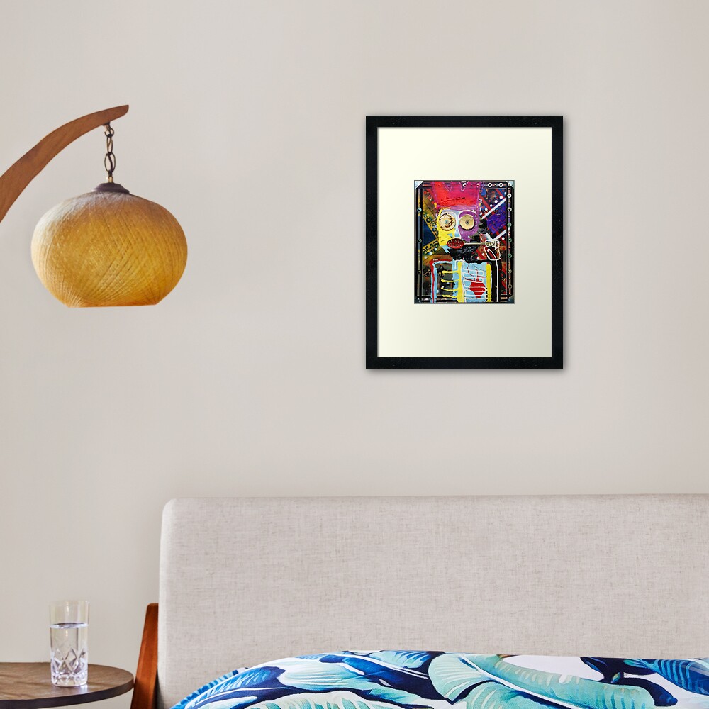 Feast Up Young King Framed Art Print