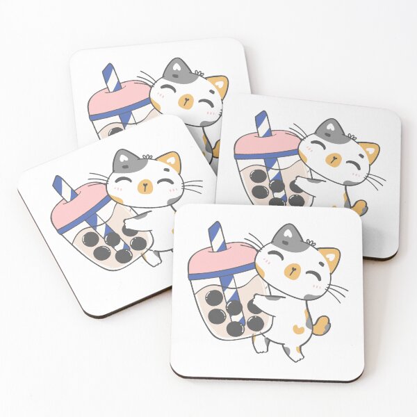 Item preview, Boba Tea & Cat Lovers P1 designed and sold by PrintEveryday.