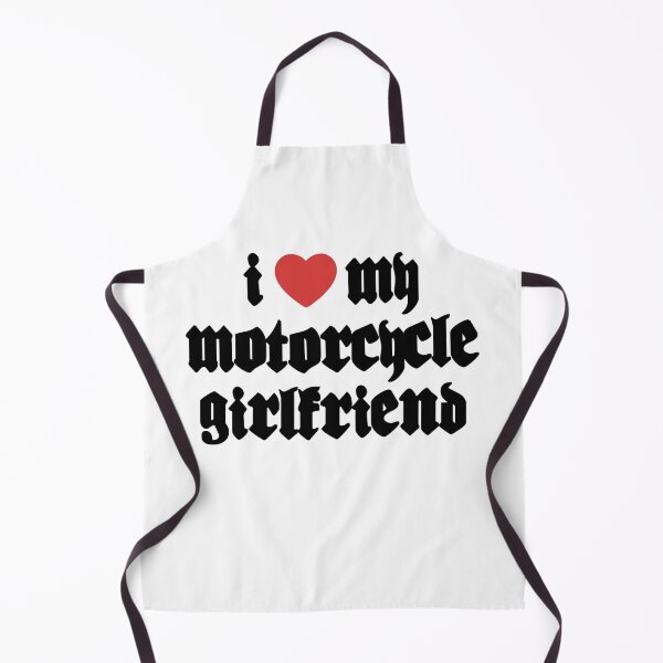 Item preview, I ❤️ My Motorcycle Girlfriend designed and sold by GraveDigHer.