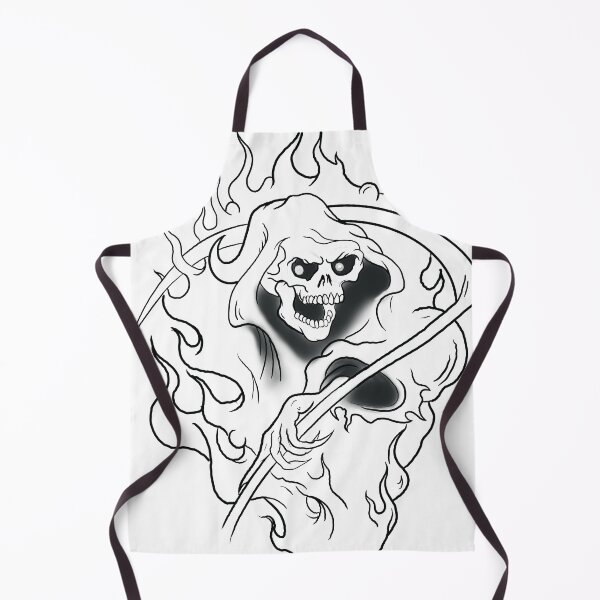 Item preview, Grim Reaper tattoo designed and sold by MatrixTattoo.