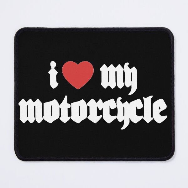 Item preview, I ❤️ My Motorcycle designed and sold by GraveDigHer.