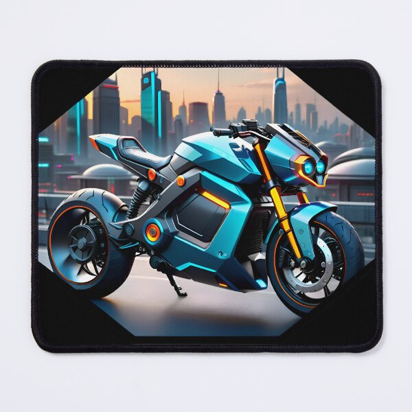 Item preview, Futuristic Fun The Electric Motorcycle Adventure designed and sold by TheArtOfPat.