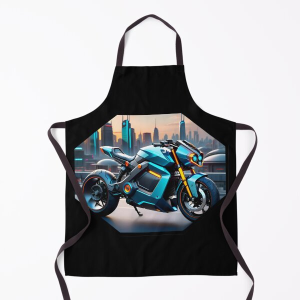 Item preview, Futuristic Fun The Electric Motorcycle Adventure designed and sold by TheArtOfPat.