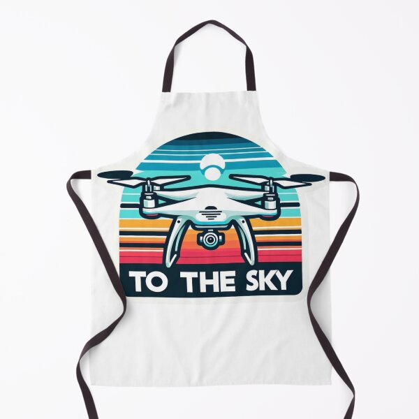 Item preview, To the Sky: Vibrant Drone Sticker designed and sold by DDDesigns24.