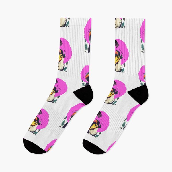 Item preview, retro afro toucan designed and sold by Yeyishop.