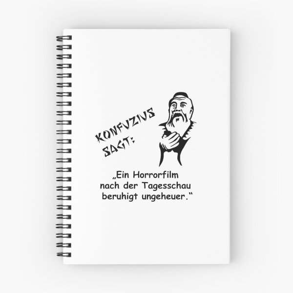 Item preview, Confucius says: A horror film after the news designed and sold by ARTmanhART.