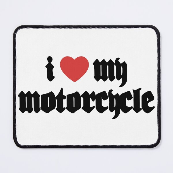 Item preview, I ❤️ My Motorcycle designed and sold by GraveDigHer.
