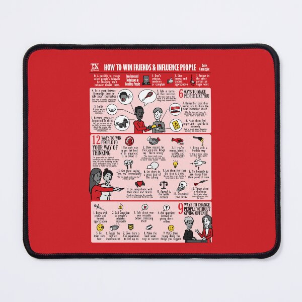 Item preview, Visual Summary How to Win Friends & Influence People (Dale Carnegie) designed and sold by TKsuited.