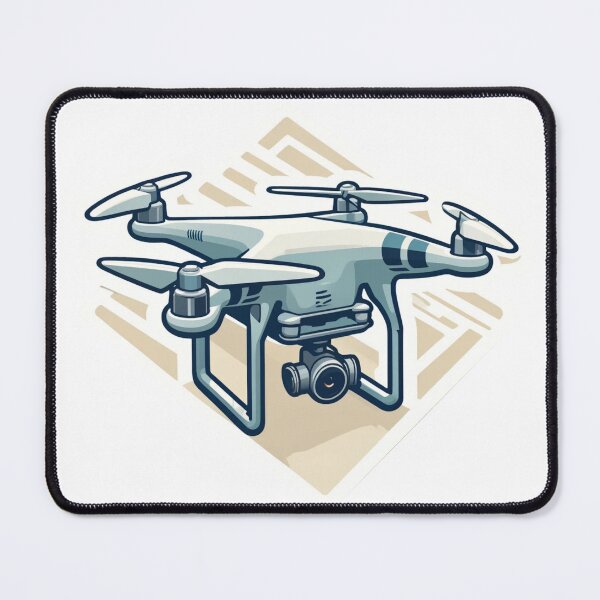 Item preview, Modern Flight: Sleek Drone Sticker designed and sold by DDDesigns24.