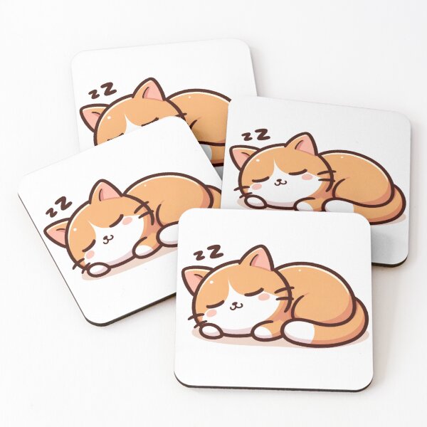 Item preview, Sleepy cat designed and sold by NTKSHOP11.