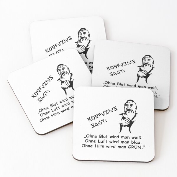 Item preview, Confucius says: Without blood one becomes white designed and sold by ARTmanhART.