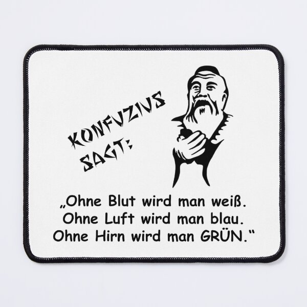Item preview, Confucius says: Without blood one becomes white designed and sold by ARTmanhART.