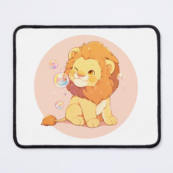 Item preview, Lion // Cute Lion art // Lions // children // Bubbles // Baby Lion designed and sold by SMARTKIT DESIGNAGENCY.
