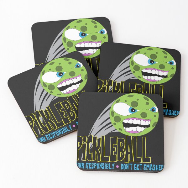 Item preview, Pickleball Dink Responsibly Don’t Get Smashed Flying Ball Sport Vibes designed and sold by SaltCreatives.