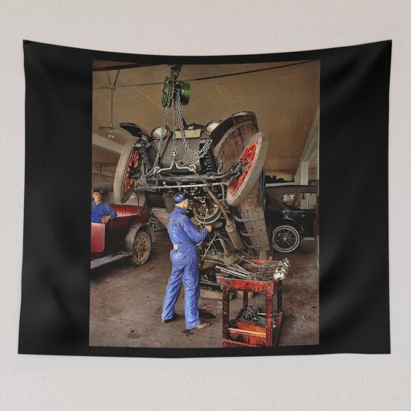 Item preview, Car - Garage - Popping a wheelie 1915 designed and sold by Mike Savad Photography.