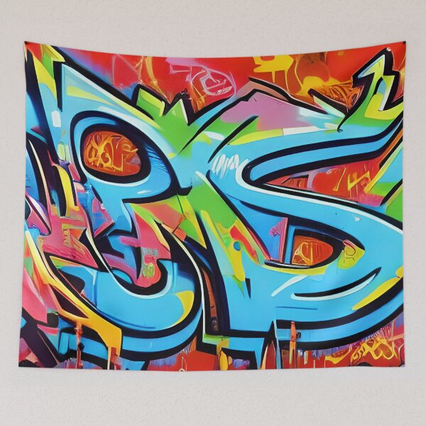 Item preview, Urban Street Art – Bold Abstract Modern Graffiti Design | 206 designed and sold by City Graffix Design Co..
