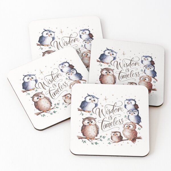 Item preview, Whimsical Owls: Wisdom is Timeless designed and sold by deluxedigital1.