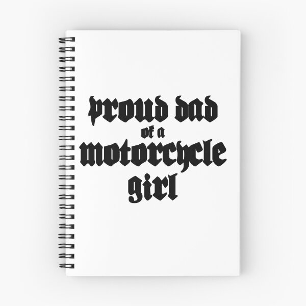 Item preview, Proud Dad of a Motorcycle Girl designed and sold by GraveDigHer.