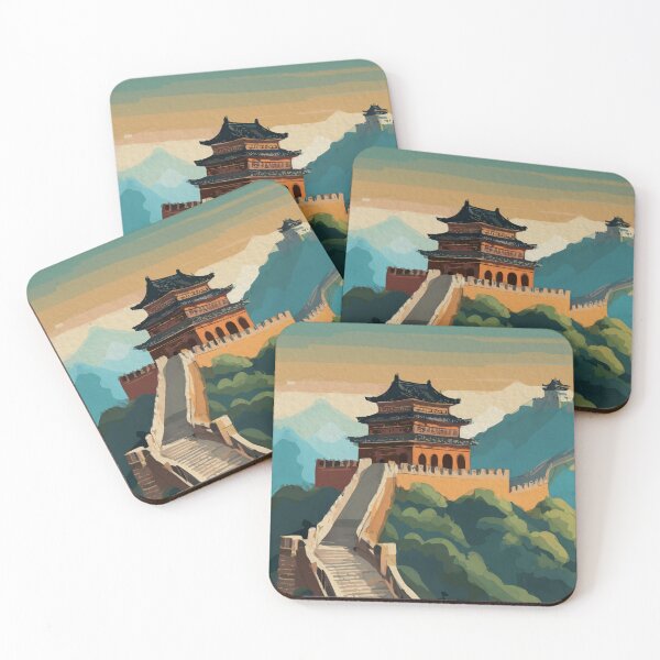 Item preview, Great wall of China Landscape designed and sold by TheJoeyStudio.