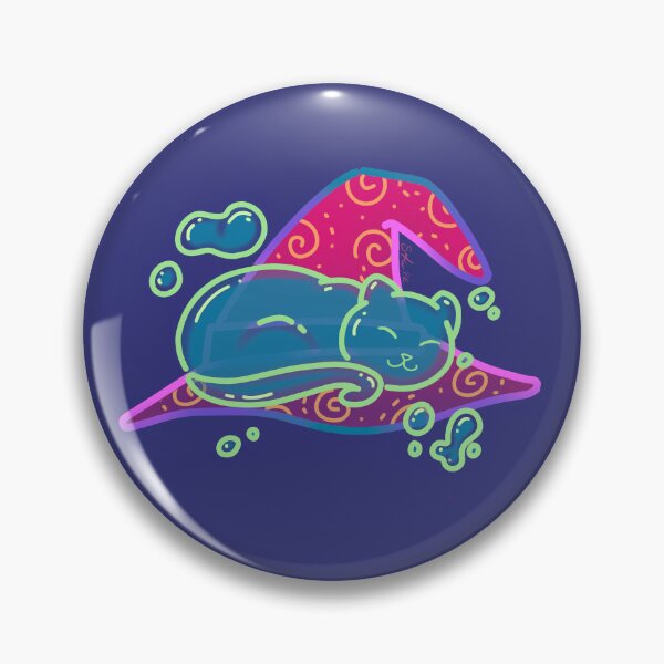 Item preview, Sleepy magic cat  designed and sold by SeishK.